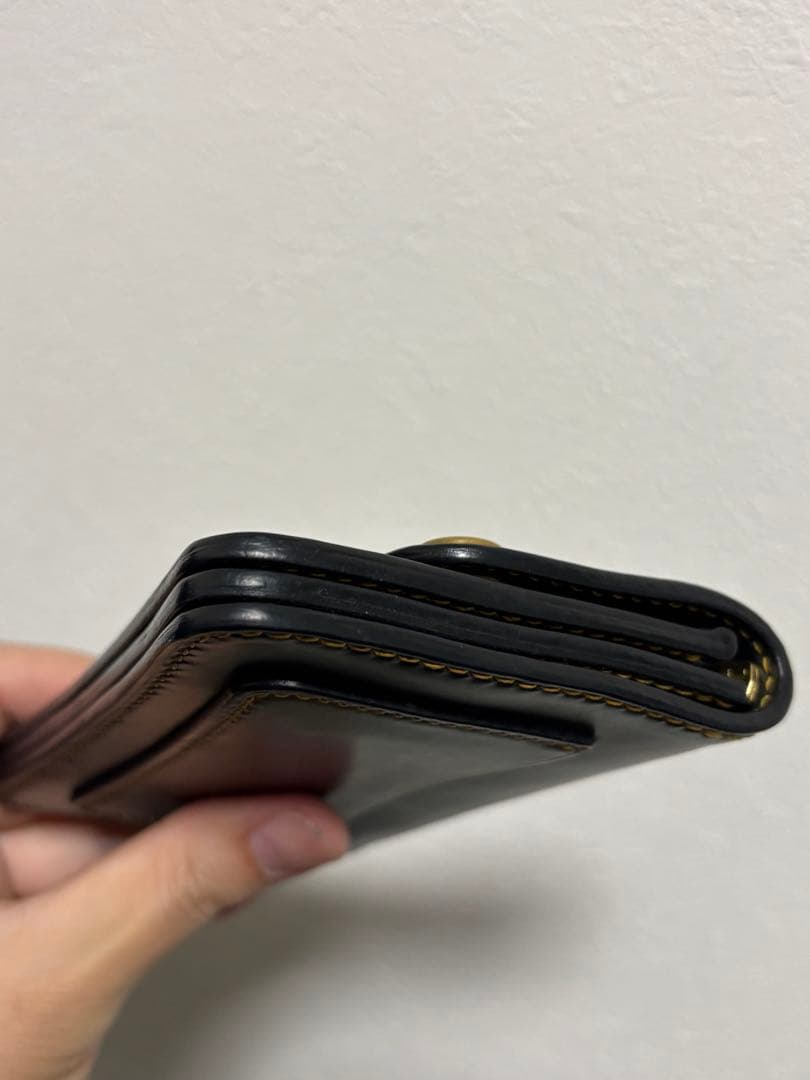 t*9様 ホーウィンシェルコードバン トラッカーウォレット