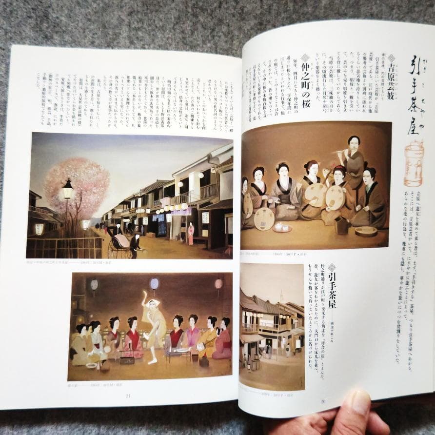 ◆古本◆明治吉原細見記 斎藤真一◆明治吉原の遊女を描く幻想画帖◆花魁 吉原炎上