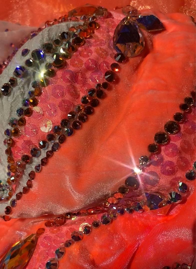 アトリエ ひろこ 社交ダンス モダンドレス スタンダードドレス スワロフスキー