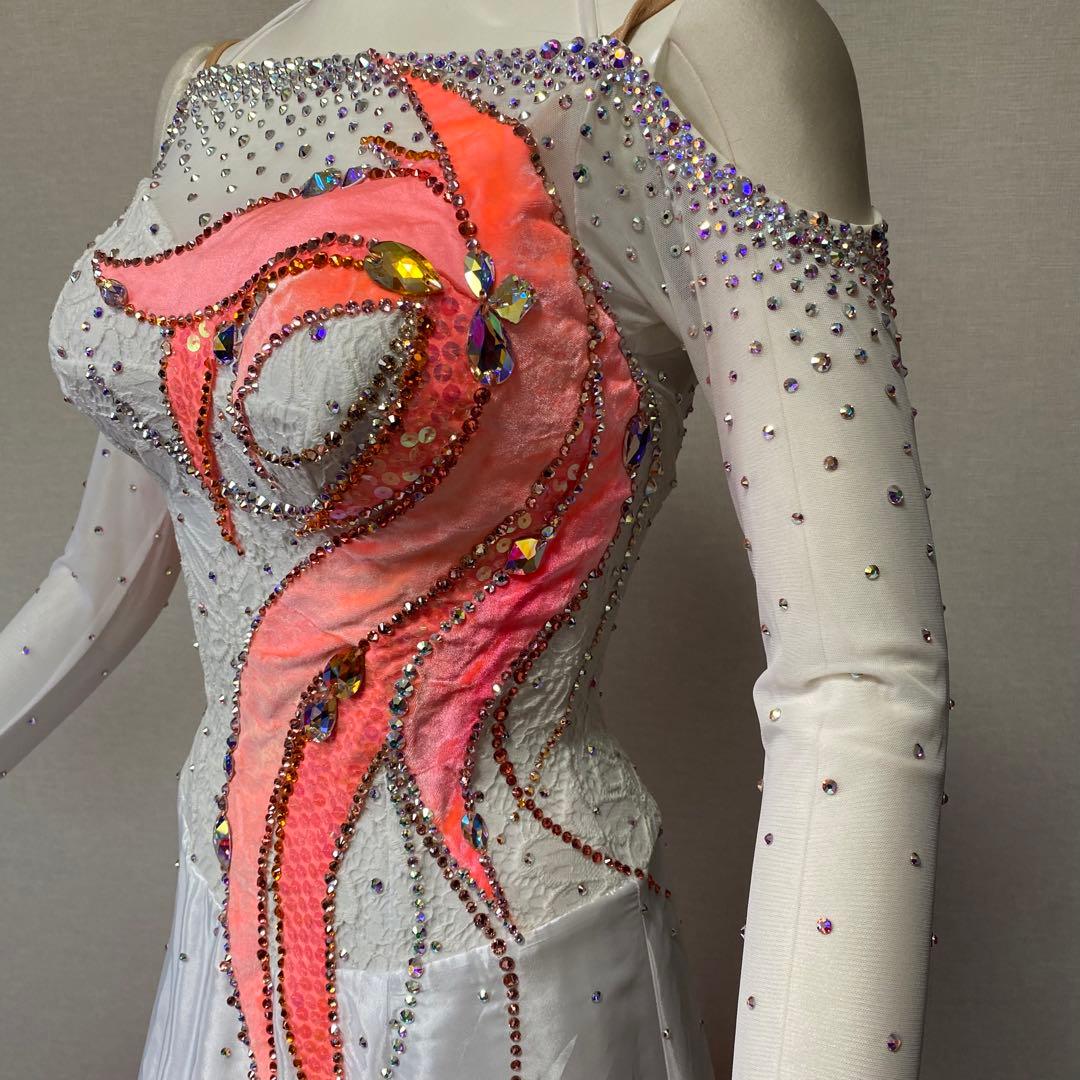 アトリエ ひろこ 社交ダンス モダンドレス スタンダードドレス スワロフスキー