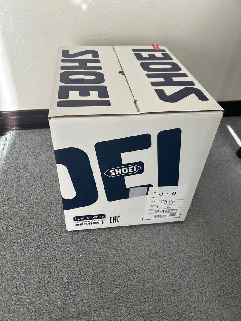 【新品/未使用】SHOEI J・O (ジェイ・オー) XL / バサルトグレー