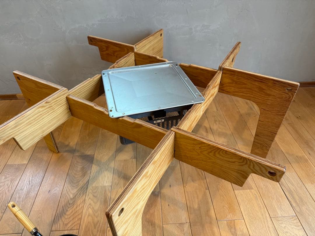 SO9 アウトドア豆炭こたつ 燃焼器・こたつ布団フルセット！①