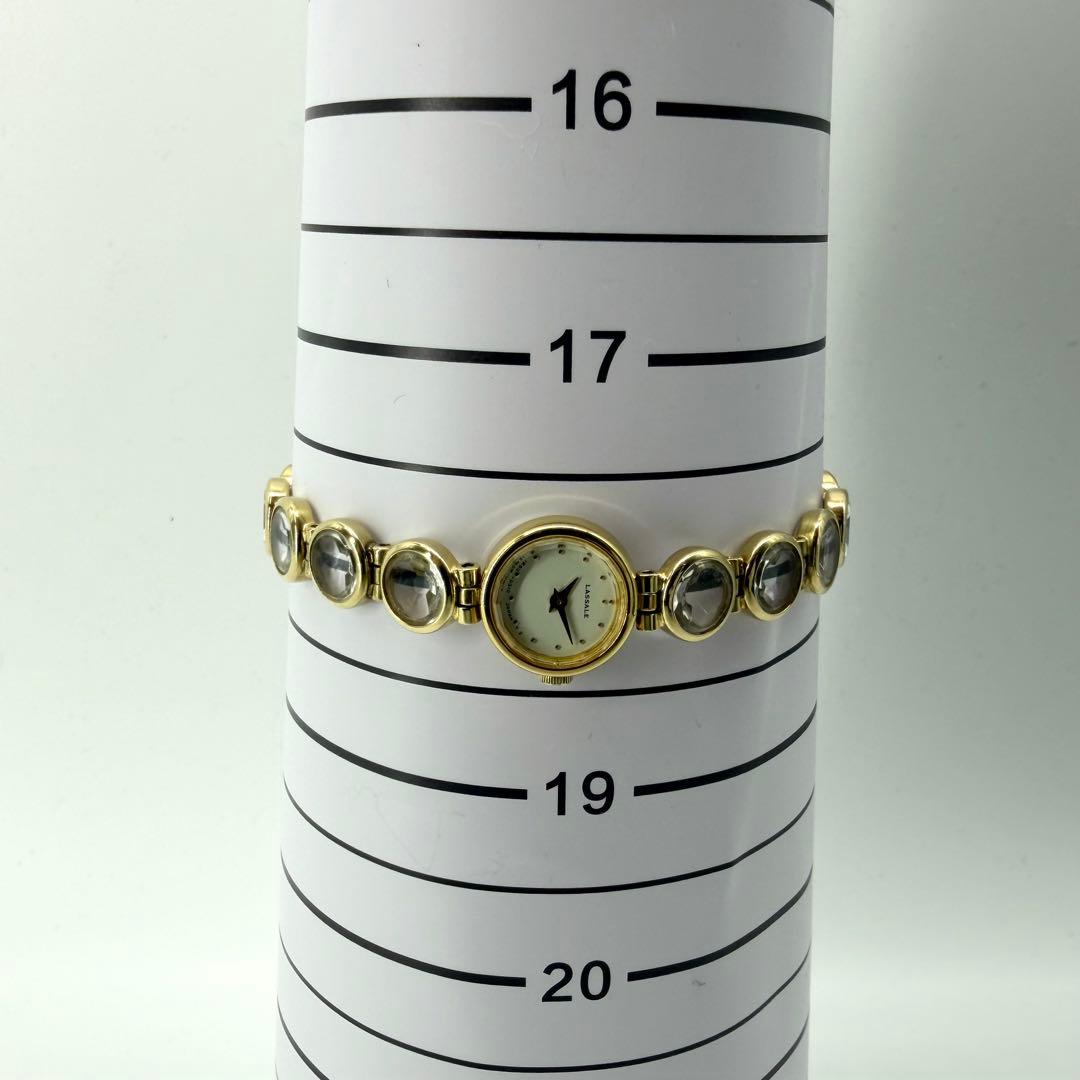 稼働/新品電池✨セイコー ラサール 1E50-0129 バングルウォッチ ブレス