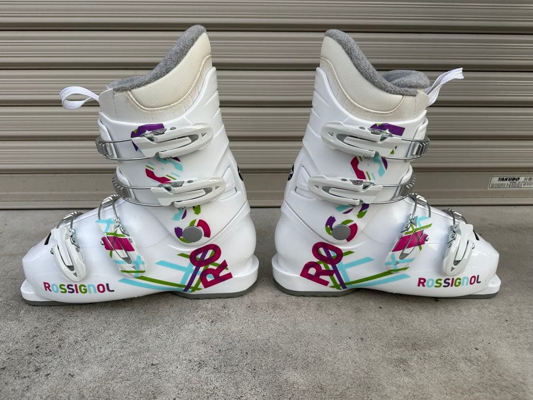 値下げ！４点セットROSSIGNOL FUN GIRL+FUN GIRL J4