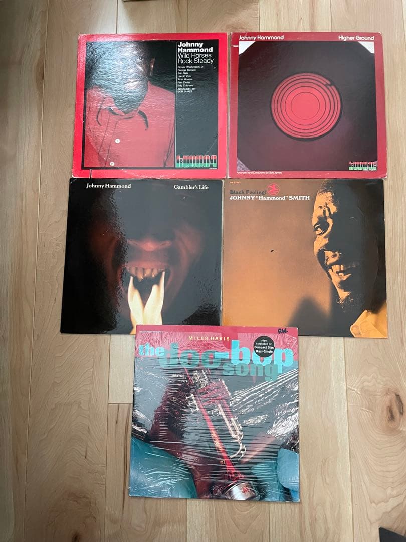 レアグルーヴ　johnny hammond miles davis レコード