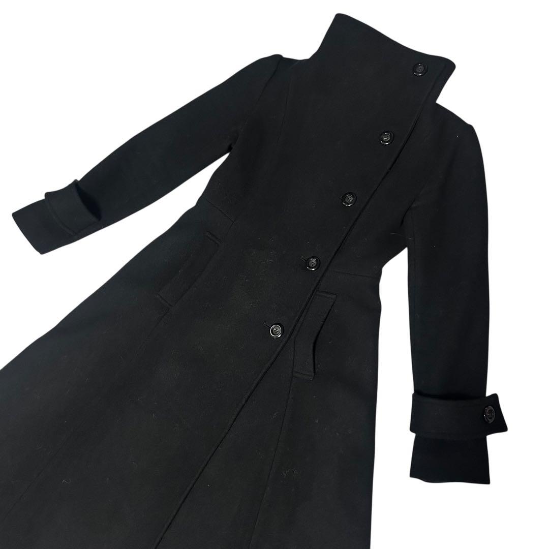 rienda 25オーバーネックシンデレララインコート 秋服 冬服 Sサイズ