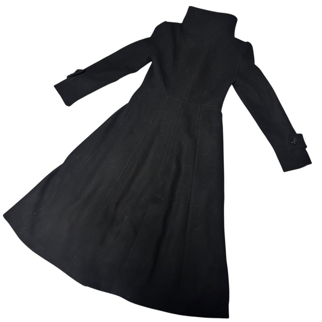 rienda 25オーバーネックシンデレララインコート 秋服 冬服 Sサイズ