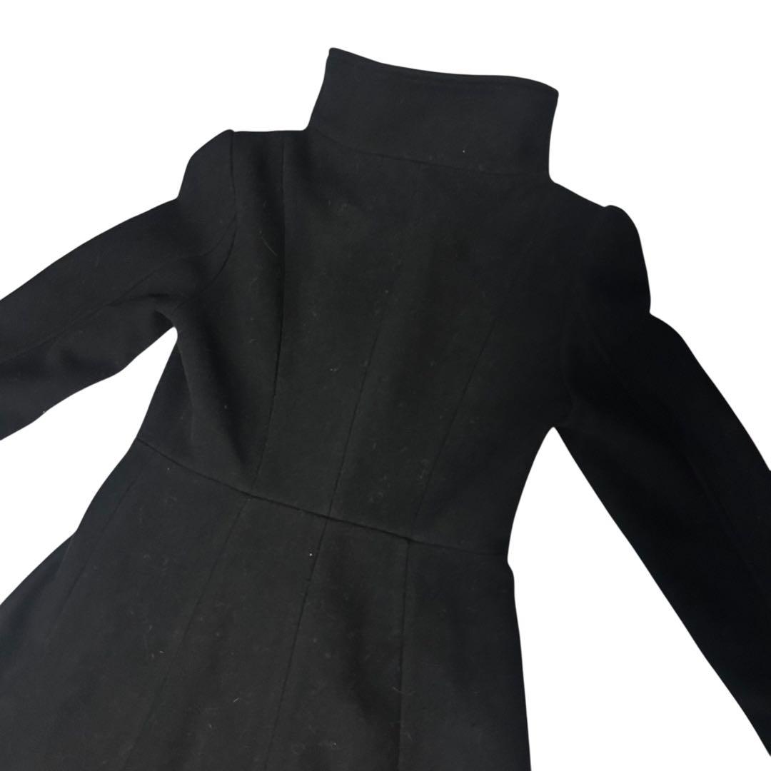 rienda 25オーバーネックシンデレララインコート 秋服 冬服 Sサイズ