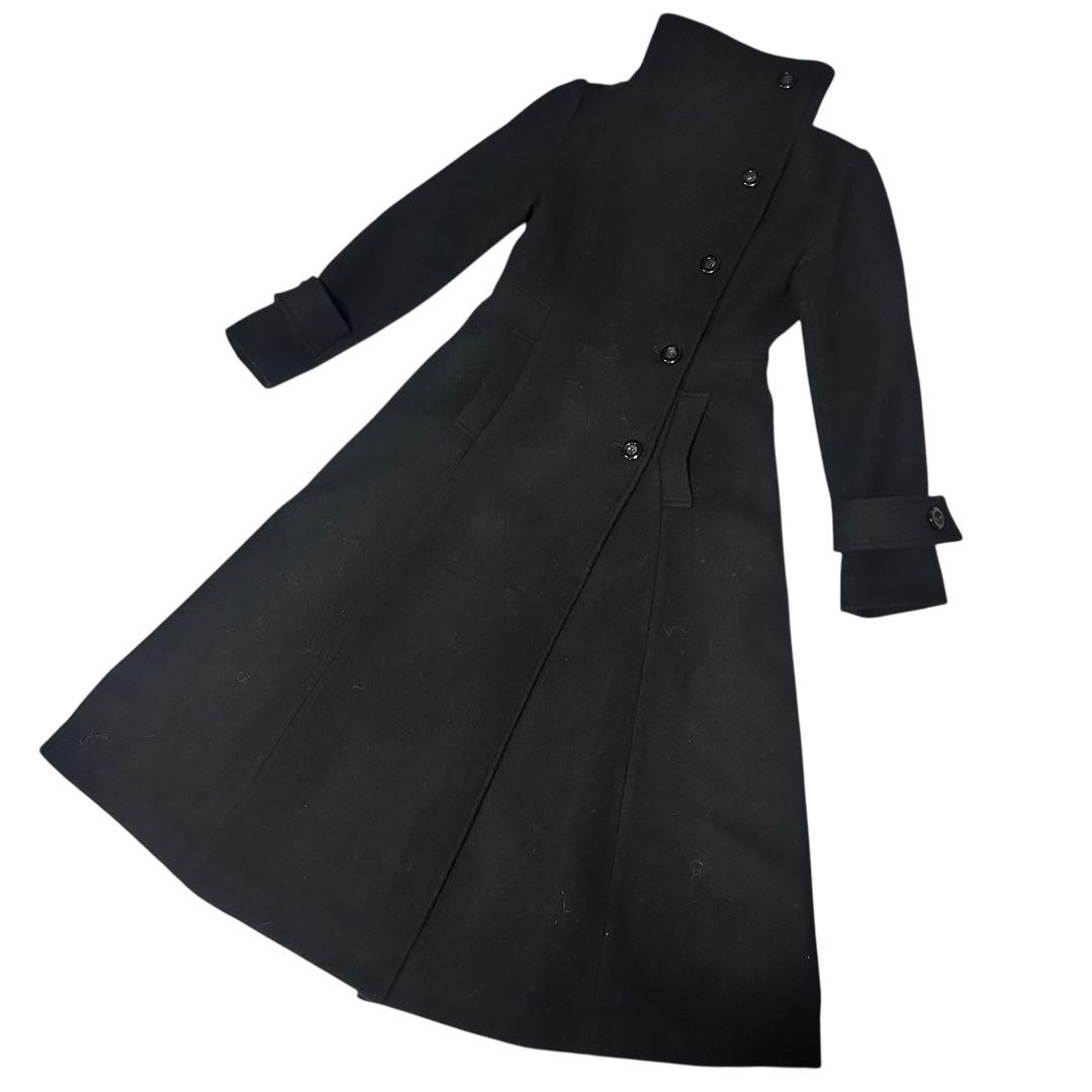 rienda 25オーバーネックシンデレララインコート 秋服 冬服 Sサイズ