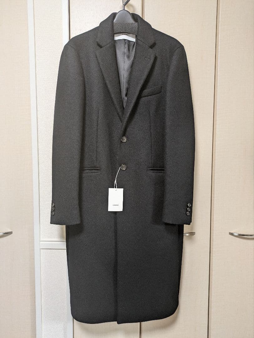 新品 STUDIOUS カシミヤウール チェスターコート サイズ2