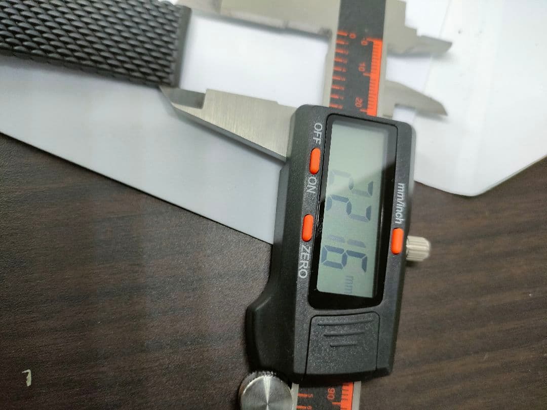 ブライトリング メッシュラバーベルト 22mm