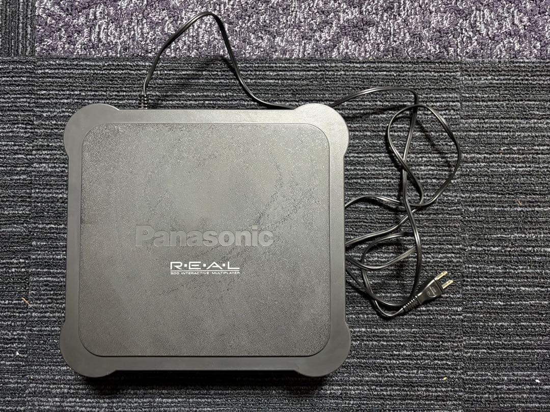 Panasonic REAL ゲーム機本体　専用カセット3枚
