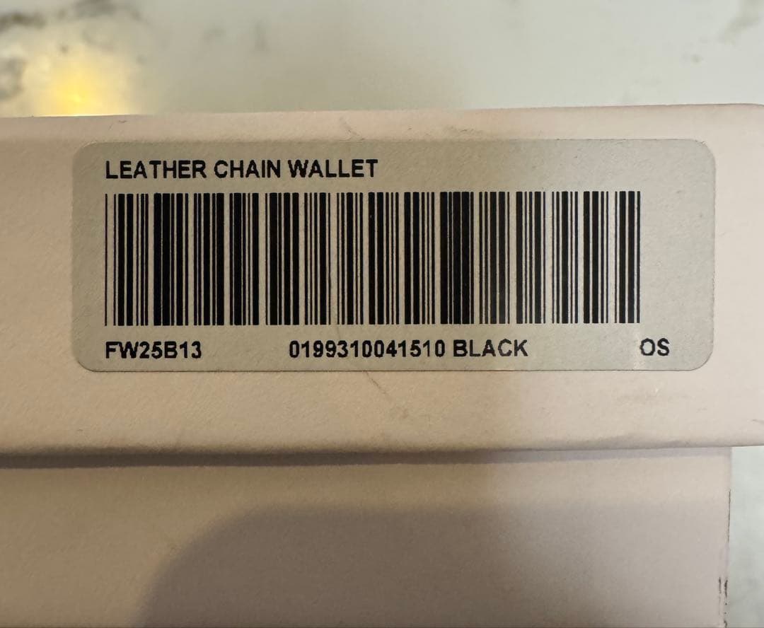 小物 Supreme Leather Chain Wallet (25FW)