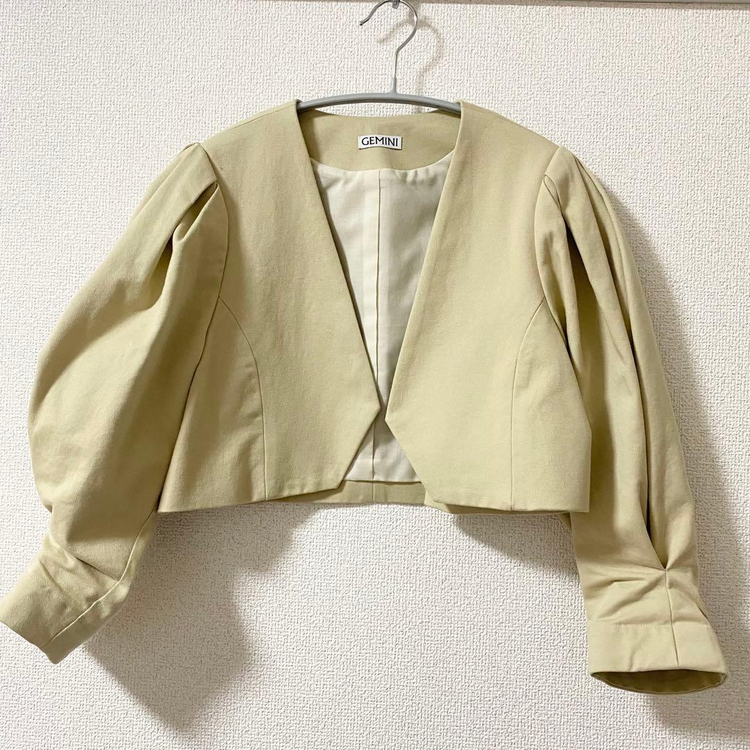 ウィムガゼット　ゲミニー　コットンコンパクトジャケット　美品