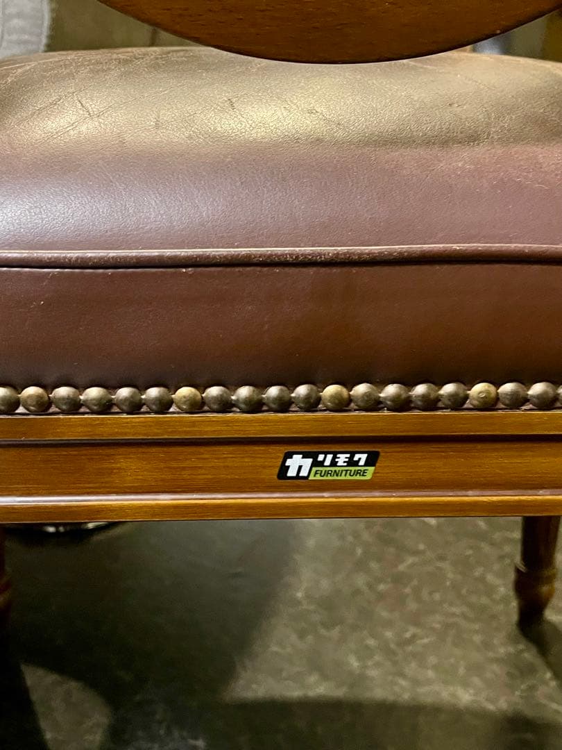 カリモク アンティーク チェア ダイニングチェア 椅子 2脚セット