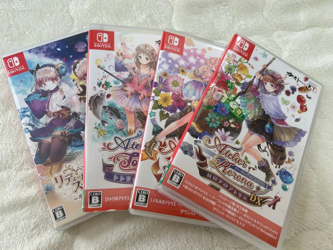アトリエシリーズ4本セット Nintendo Switch