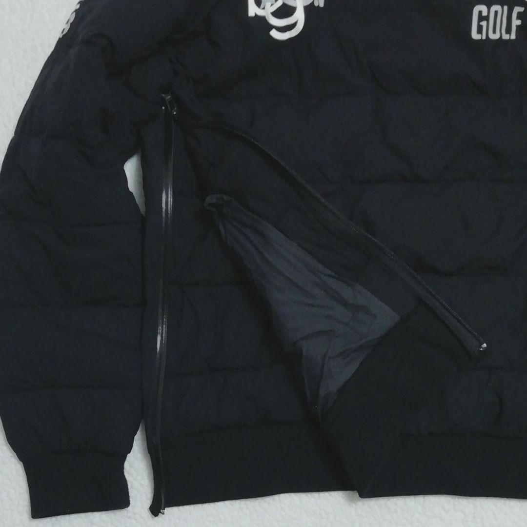 良品!BEAMS GOLFビームスゴルフ 中綿スニード(M)防寒 撥水加工 黒色