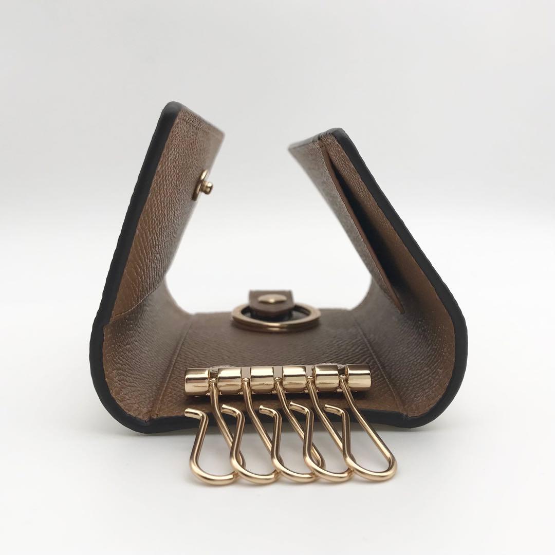 COACH 大人気！！ ファイブリング キーケース チョーク ホワイト 新品