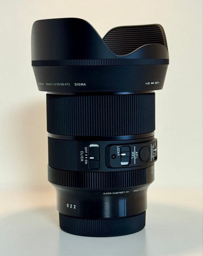 ほぼ新品　シグマ SIGMA 24mm F1.4 DG DN ライカLマウント用
