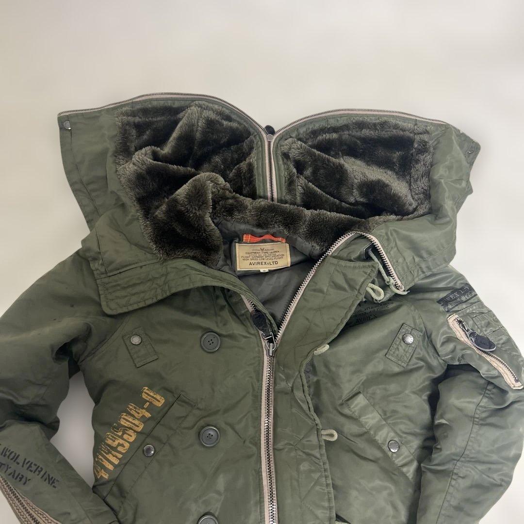 アヴィレックス カスタム N2B フライト・アクションジャケット 両袖ジッパー