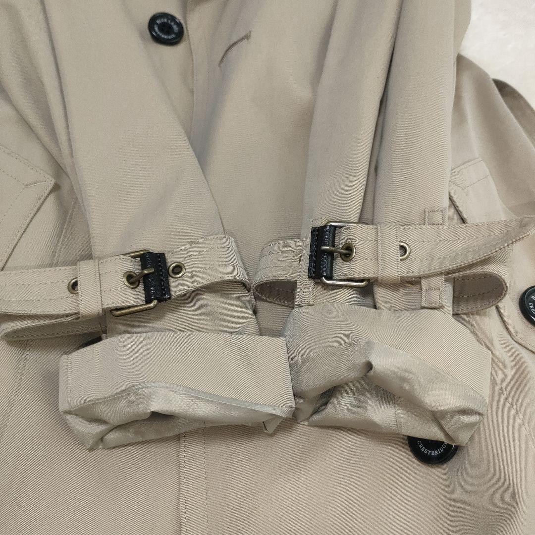 極美品 ブルーレーベルクレストブリッジ ライナー付トレンチコート 38 ベージュ