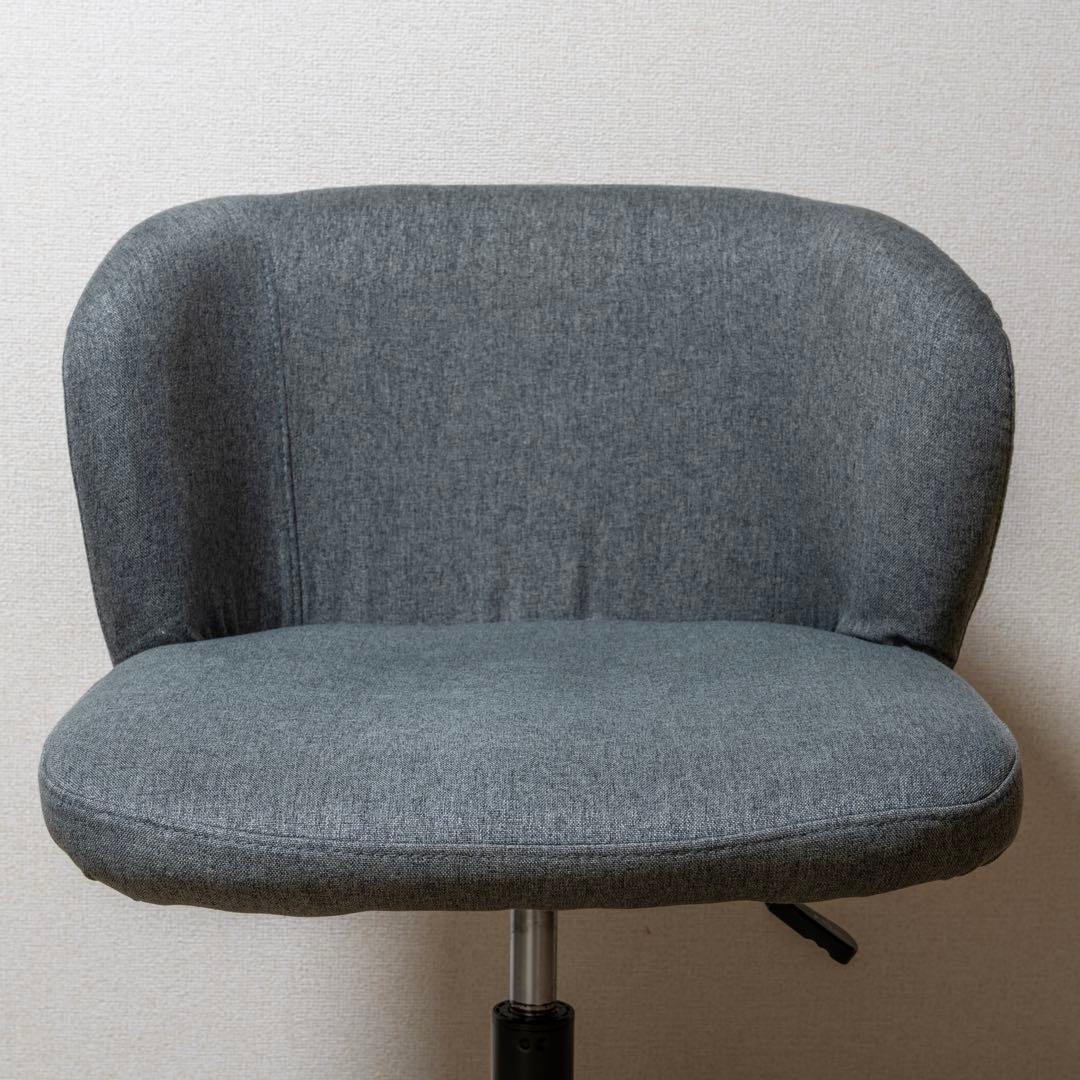 【かなでもの】 デスクチェア グレー