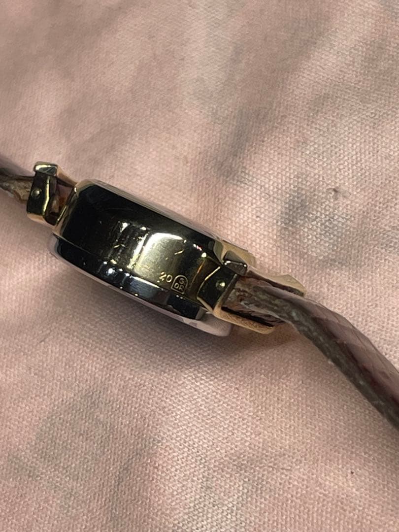 SWISS ZENITH 手巻きビンテージ　ほぼ未使用　正確稼働　20K金張り