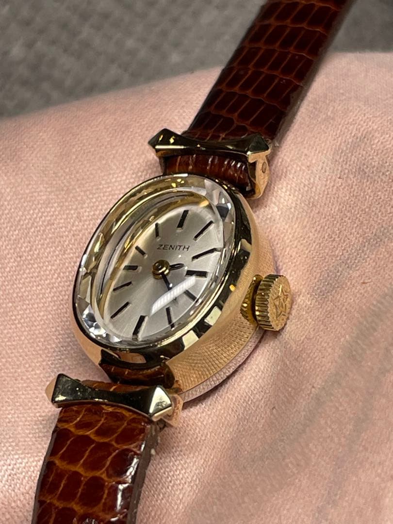 SWISS ZENITH 手巻きビンテージ　ほぼ未使用　正確稼働　20K金張り