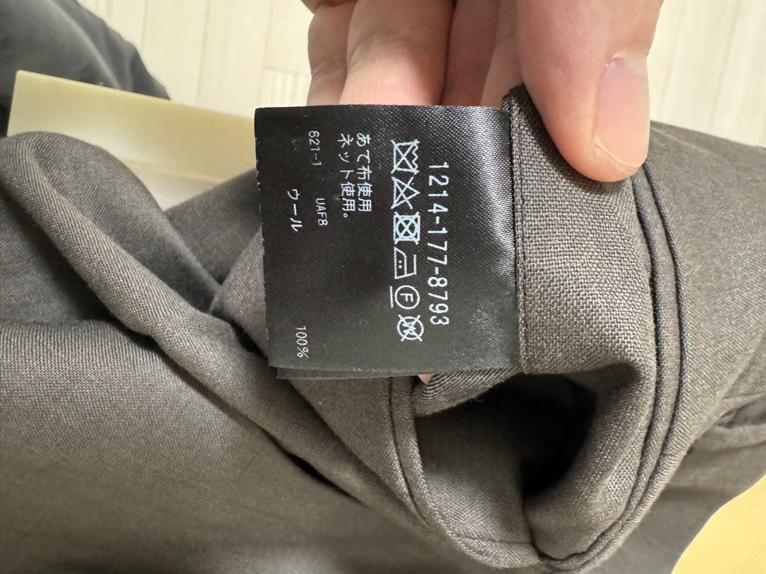 H beauty &youth トロピカルウールパンツ