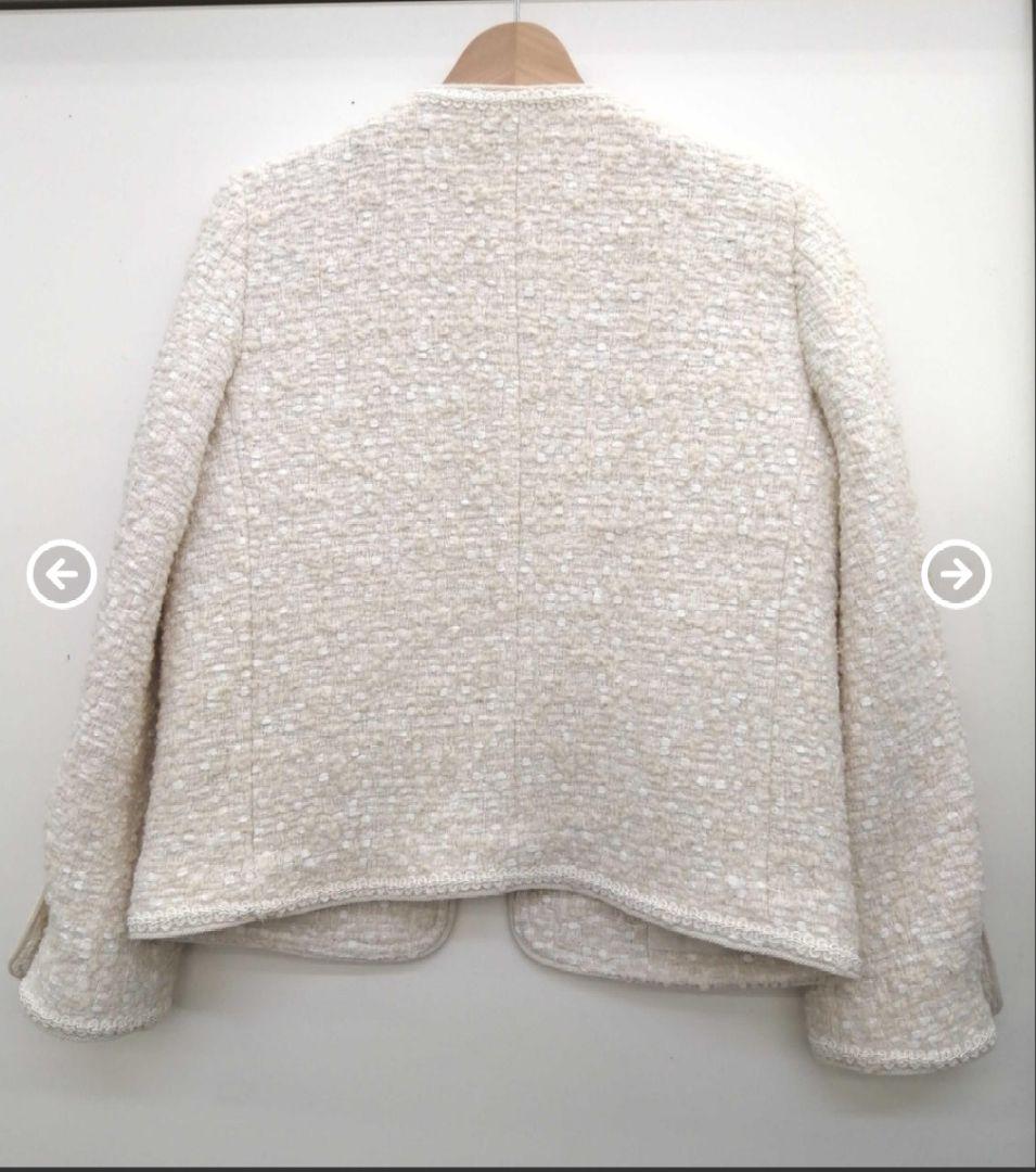 akoTHIRD MAGAZINE ミコモリ ツイードジャケット