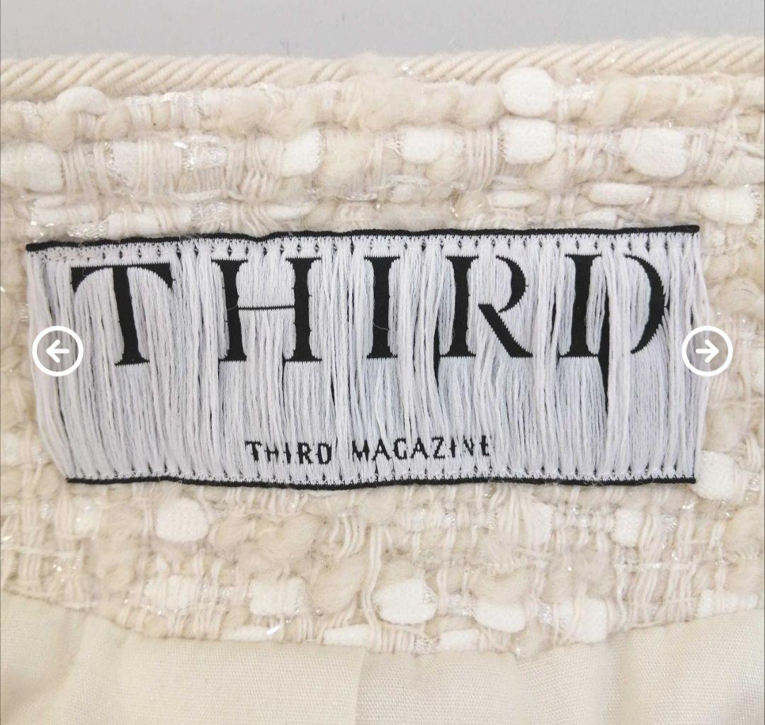 akoTHIRD MAGAZINE ミコモリ ツイードジャケット