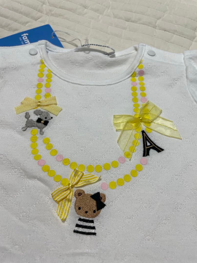 新品 ファミリア Ｔシャツ 80