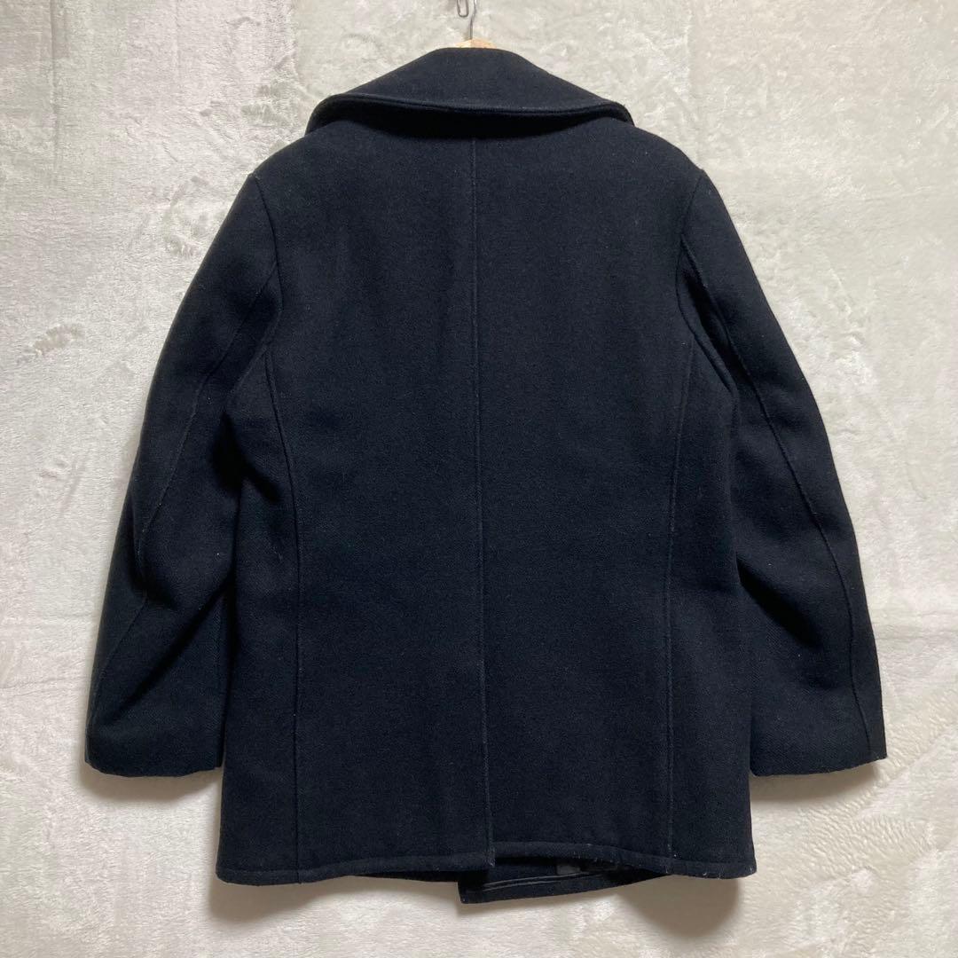 70s Schott ピーコート ブラック 38 L ショット USA製　古着