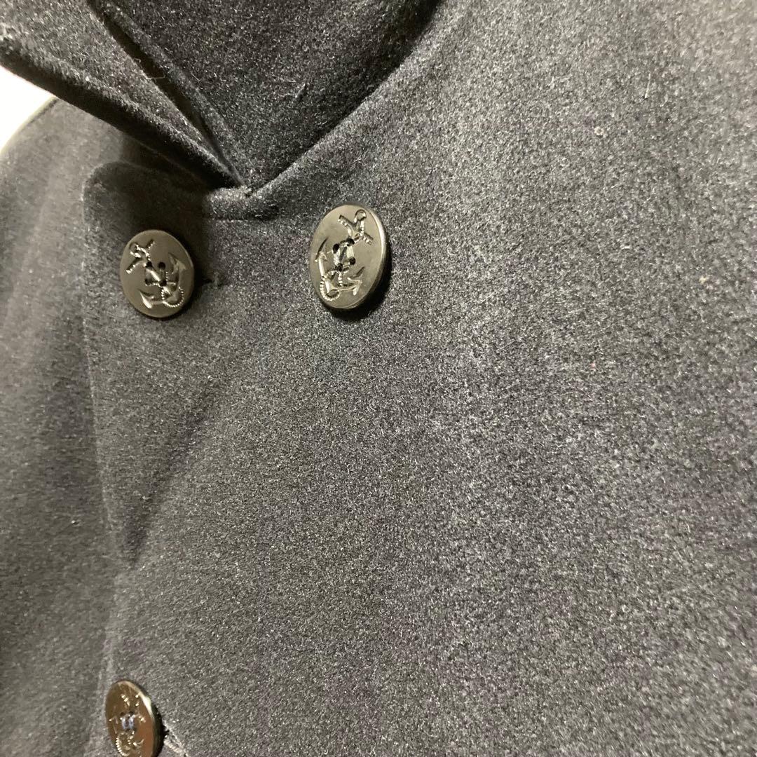 70s Schott ピーコート ブラック 38 L ショット USA製　古着