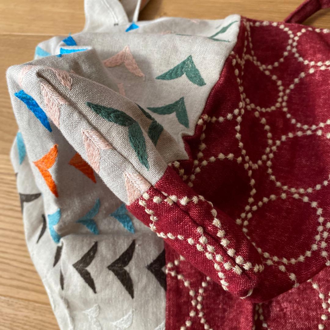 mima perhonenミナペルホネン＊タンバリン・バード パニーニバッグ