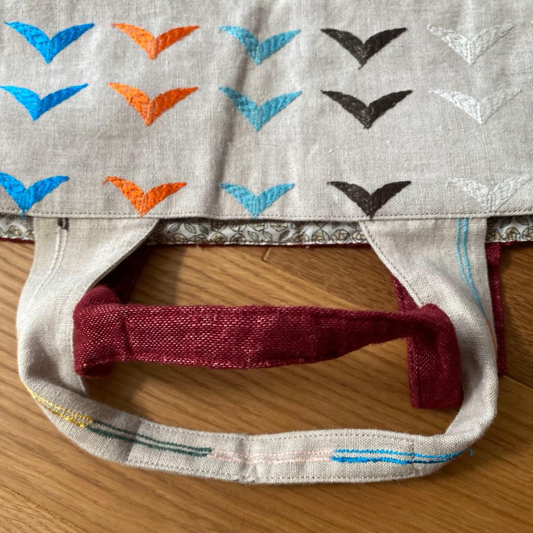 mima perhonenミナペルホネン＊タンバリン・バード パニーニバッグ