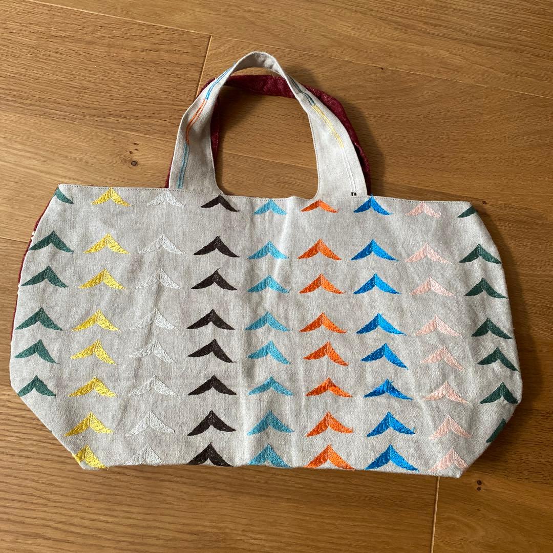 mima perhonenミナペルホネン＊タンバリン・バード パニーニバッグ