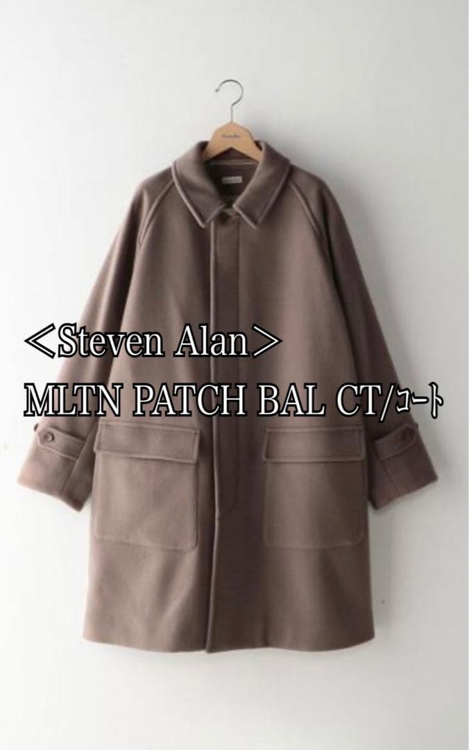 ＜Steven Alan＞ MLTN PATCH BAL CT/コート