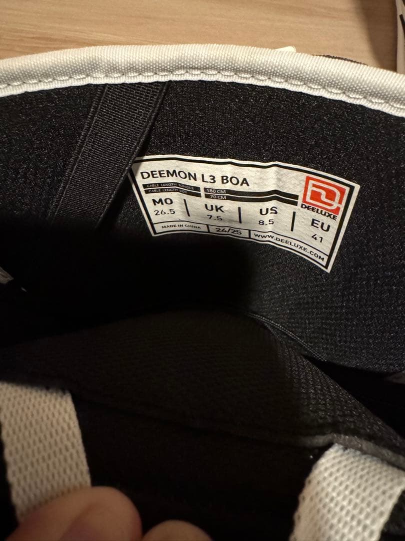 スノーボード DEELUXE DEEMON L3 BOA 24-25