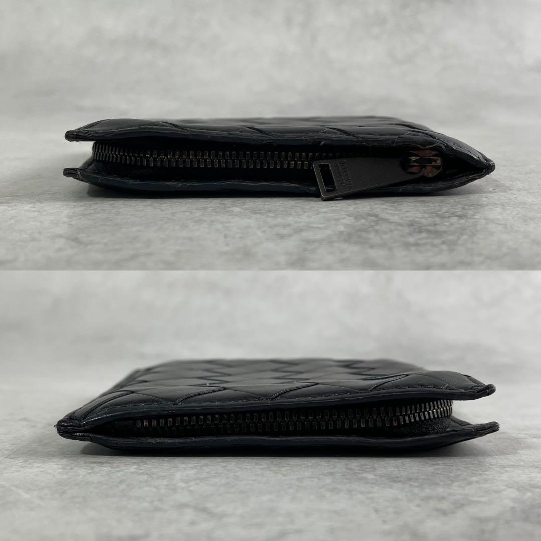 入手困難✨ ボッテガヴェネタ 財布 コンパクトウォレット L字ファスナー 黒色