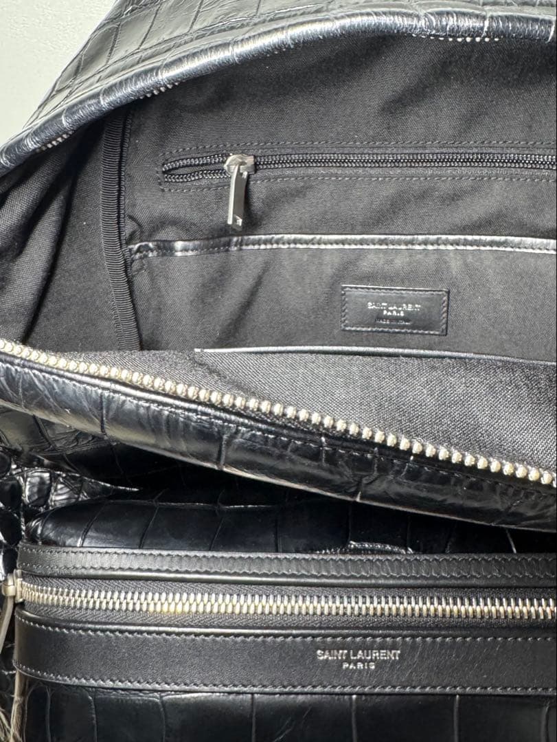 SAINT LAURENT (サンローラン)クロコダイル調リュック