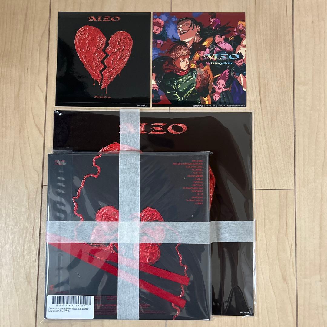 AIZO (期間生産限定盤) (初回生産限定盤) (メガジャケ付) ステッカー