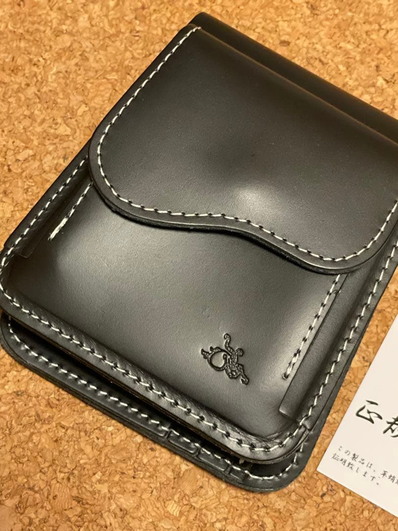◆感謝価格◆希少品◆革蛸謹製◆ヨーロピアンショートウォレット◆