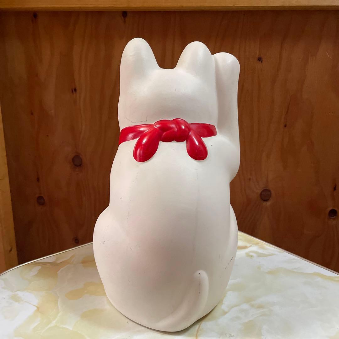 昭和レトロ　招き猫　豪徳寺　縁起物　金運　開運　置物　30㎝