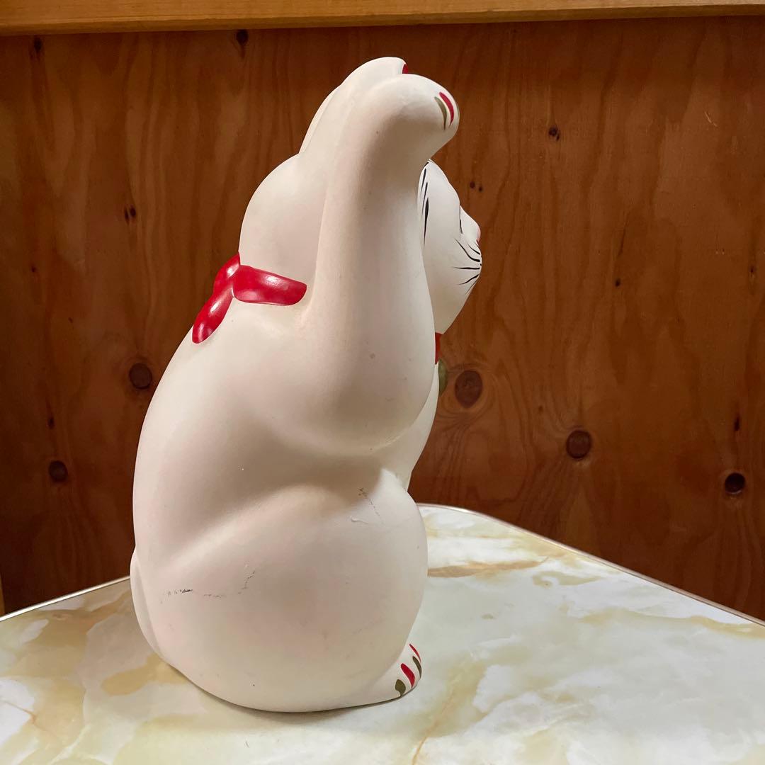 昭和レトロ　招き猫　豪徳寺　縁起物　金運　開運　置物　30㎝