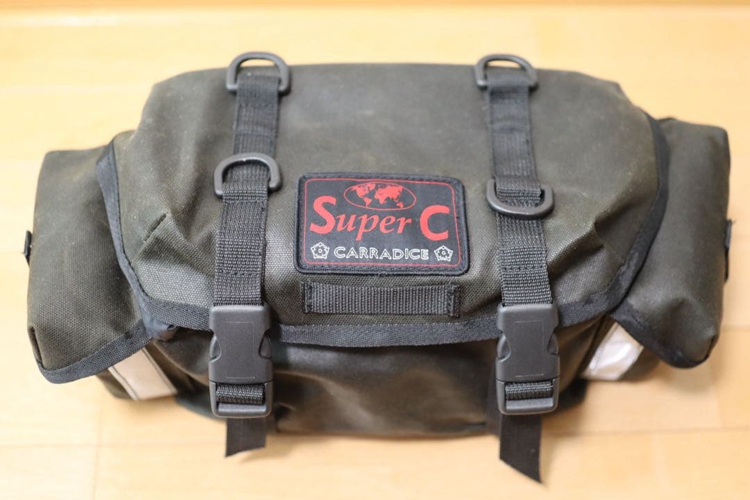 CARRADICE SUPER C サドルバッグ ブルーラグ サーリー