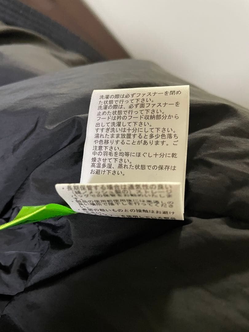 良品 ノースフェイス ヌプシ ダウンベスト ND92338 日本製 ブラック S