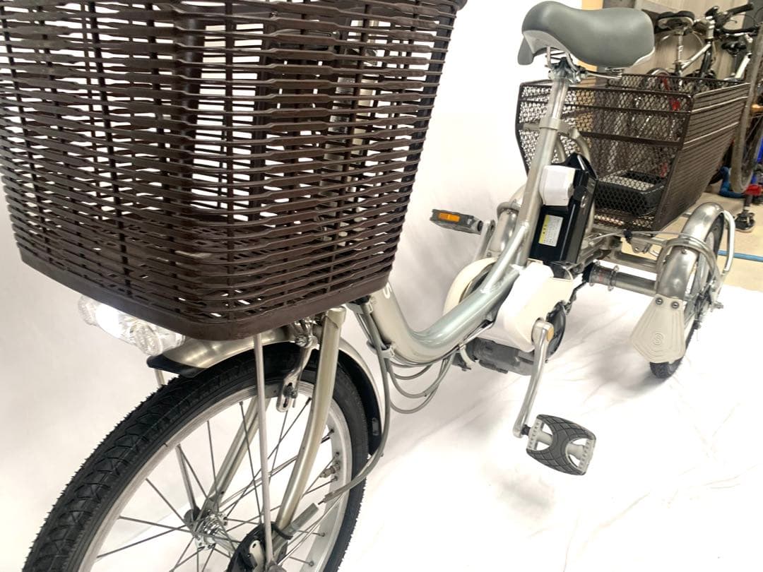 【即乘】送料無料 YAMAHA 電動アシスト三輪自転車 PAS 動作確認済