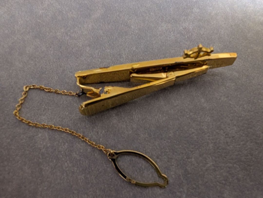 r*i様 JSU 全日本海員組合 特別功労賞 タイピン バッチ セット 18金