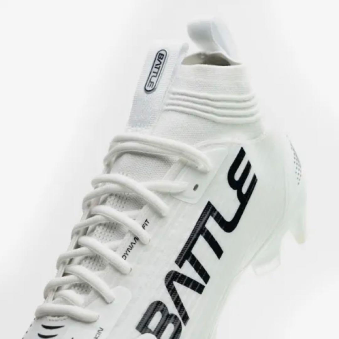 BATTLE ASTROFLY ホワイト アメフト スパイク 29cm 12